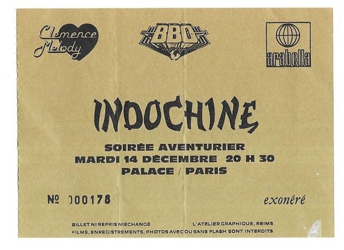 Tres rare ticket billet de - rare,