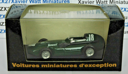 Voiture formule vanwall 18 - formule,