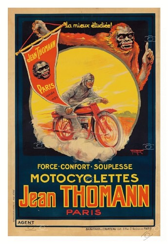 Moto jean thomann rf0745 - moto,