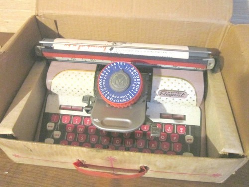 Vintage machine ecrire - machine, a