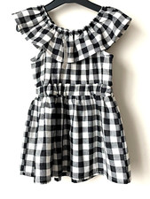 Jolie Robe carreaux Vichy Noir