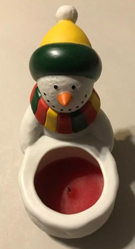 Partylite p0159 snowman - partylite, votive