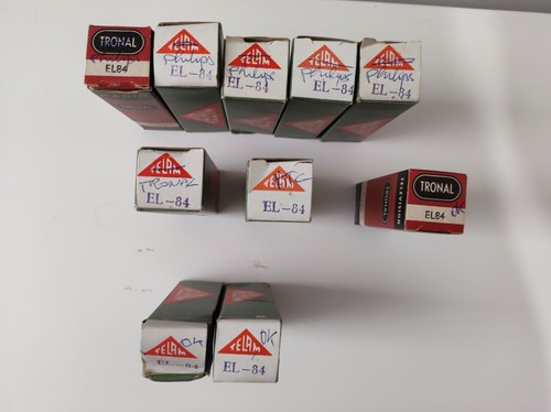Lot lampes tubes el84 - lampes,