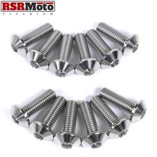 Yamaha XJR1200 (95-98) XJR1300 (98-03) Titane Frein avant Disque Rotor Boulons