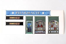 NOREV ANCIEN AUTOCOLLANTS POUR FAÇADE PHARMACIE DIORAMA