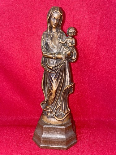 Statue vierge enfant - à, l’enfant