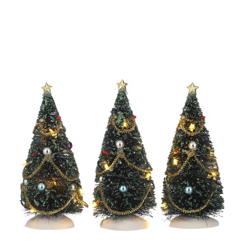 Luville lot sapin miniature - lot,