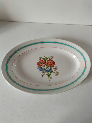 Grand plat ovale moulin des - plat,