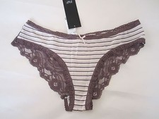 Slip brésilien rayé - , bordure