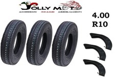 3 Pneumatiques 4.00-10 PR6