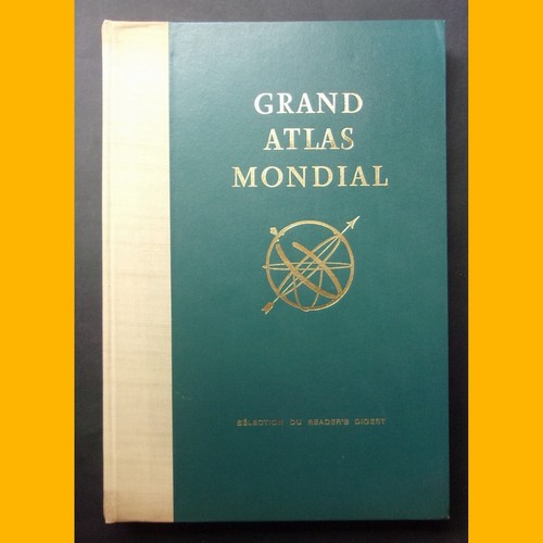 Grand atlas mondial préparé - atlas,