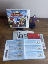 Boite et notice seule  Sonic Boom Le Cristal Brise Nintendo 3DS  FR  Pas De Jeu