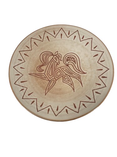 Vintage plat beige décor - vintage,