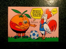 MUNDIAL 82 FOOTBALL FRANCE COUPE DU MONDE 1982 carte postale  postcard