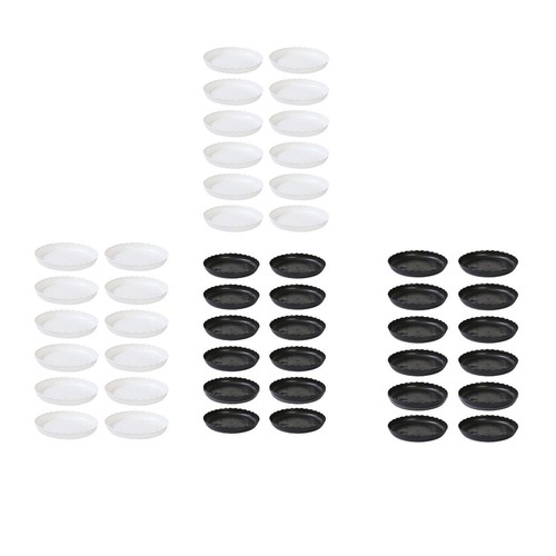 Lot soucoupes pour pots - 12,