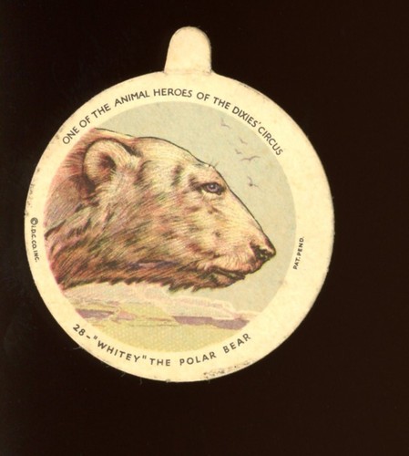 1930 dixie lids animal - dixie,