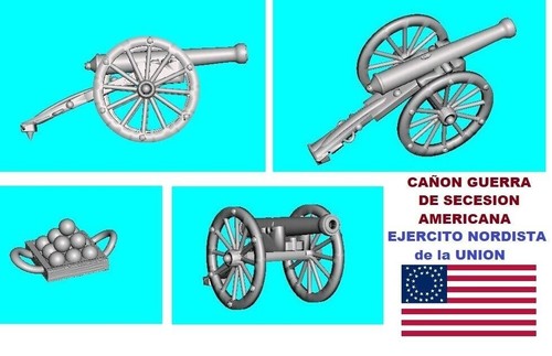 Lot canons l - de, de