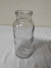 Ancien Flacon, Pot d'Apothicaire en verre 16,5cm de haut