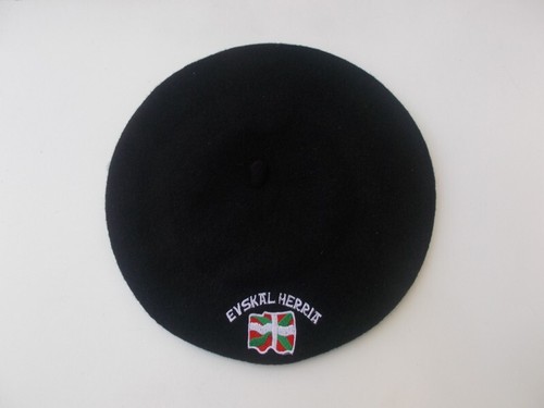Béret basque noir adulte - béret,