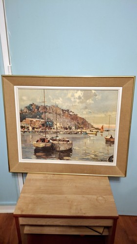 Tableau marine peinture à - tableau, marine,