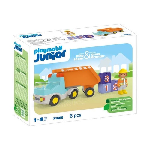 Playmobil junior 71685 camion - 71685,
