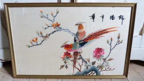Magnifique ancienne broderie