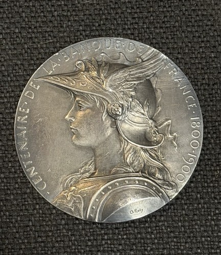 Médaille argent massif