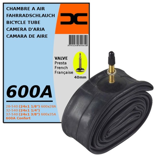 Chambre air velo 600a - chambre, a