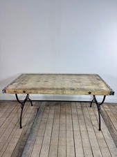 Table basse brutaliste 1980'S