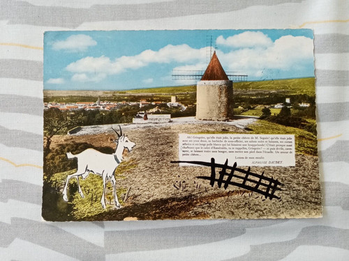 Carte postale moulin - postale,