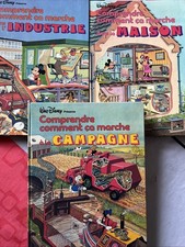 Lot 3 Livres Walt Disney