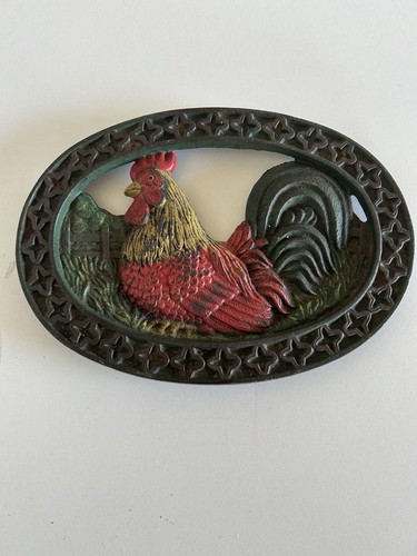 Dessous plat coq fonte - de,