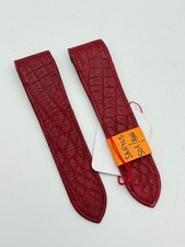 Cartier Santos 24-21mm Sangle Ceinture Cuir Nouveau Neuve