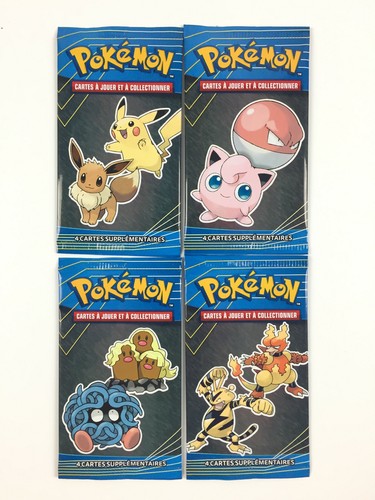 Lot booster pokémon mcdo - 4,