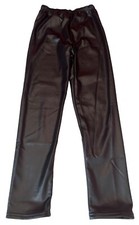 Legging Doublé Polaire en Simili Cuir - Taille S