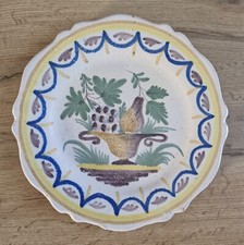 ANCIENNE ASSIETTE EN FAIENCE