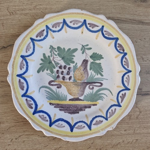 Ancienne assiette faience - assiette,