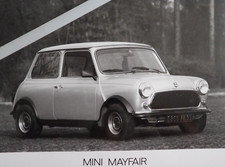 Photo Presse MINI MAYFAIR . an54