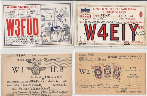 Lot cartes qsl - lot, 24