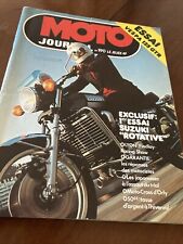 Magazine Moto Journal 190 1974 Suzuki RE5 rotative Vespa 125 GTR cross Orly etc