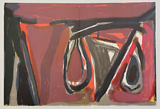 Lithographie Originale De Bram