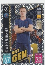 MITCHEL BAKKER 2021-22 TOPPS MATCH ATTAX NEXT GEN - 138