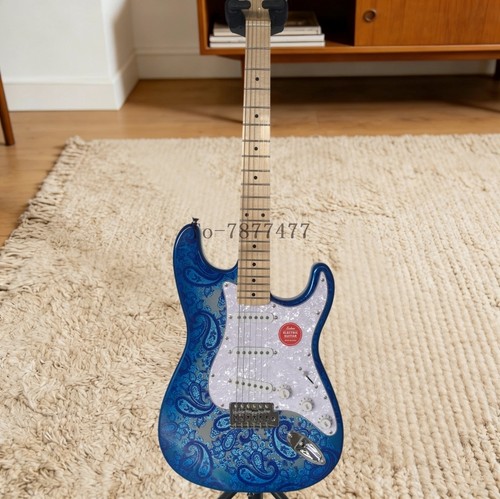 Custom electric guitar - custom, blue