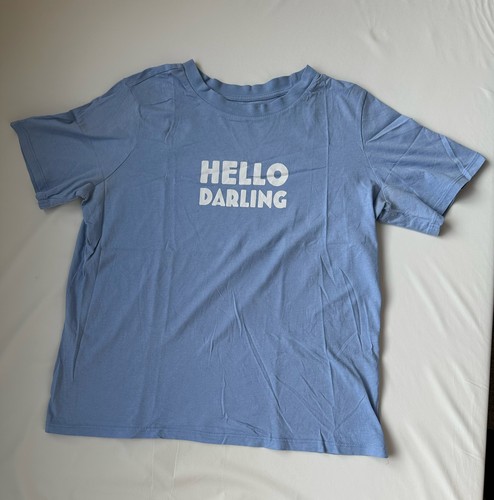 Shirt hello darling bleu - 🌟t-shirt,