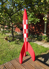 Tintin moon rocket - tintin, model