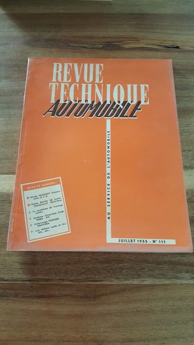 Revue technique automobile - technique,