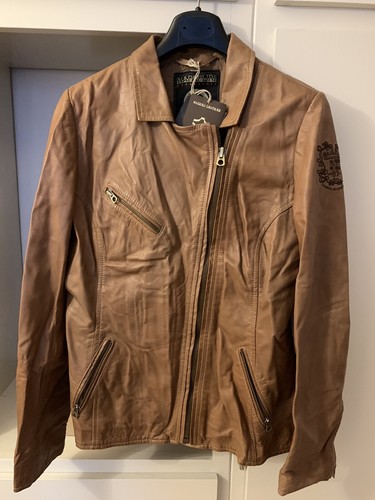 Blouson napapijri cuir neuf - napapijri,