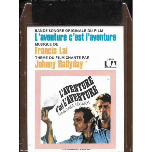 Track johnny hallyday - k7, 8-track