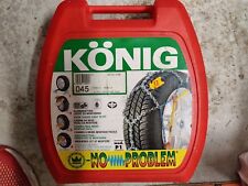 Chaines Neige Konig 175/60-14 et 185/55-14 (NEUF)