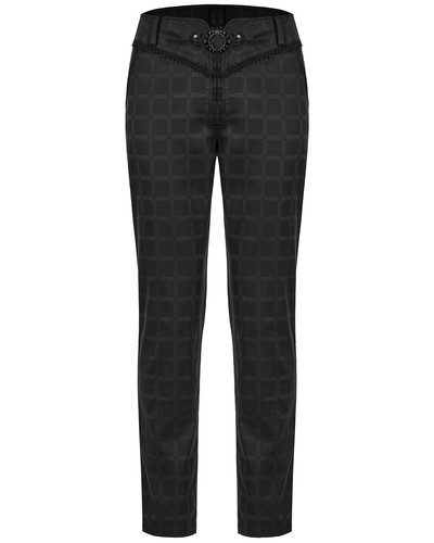 Pantalons plaid gothique - pantalons,